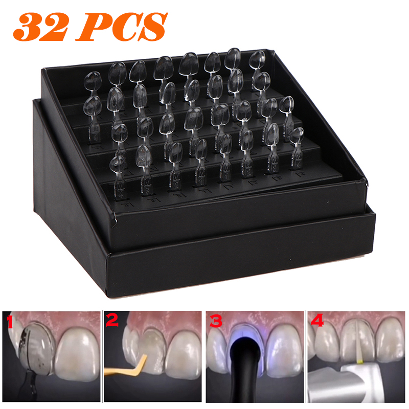 32 Pcs Dental Veneer Mold Set  - Teeth Whitening Moulds 评论和价格