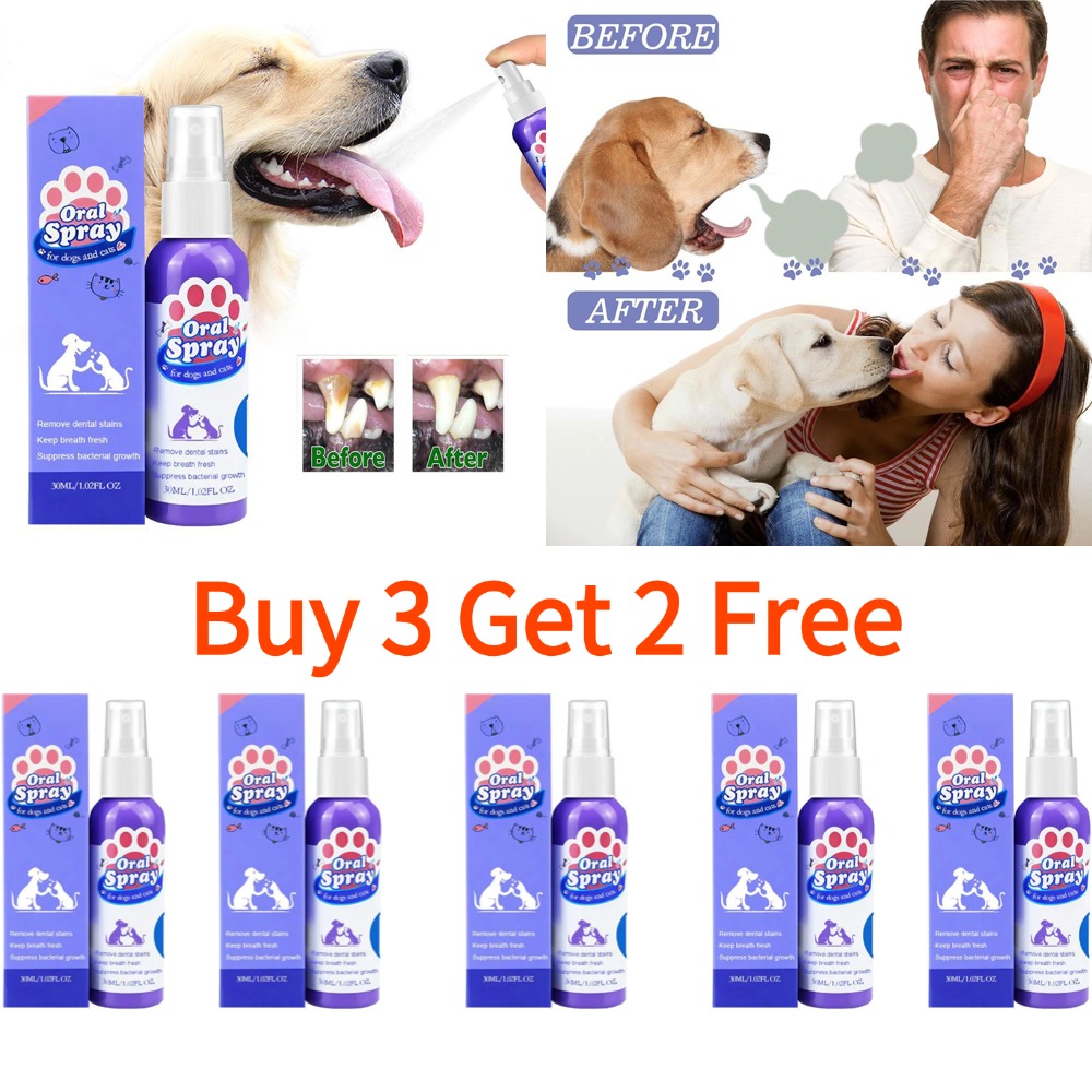 Pet Mouth Spray,Fresh Breath & - Teeth Whitening Mouthwash 评论和价格
