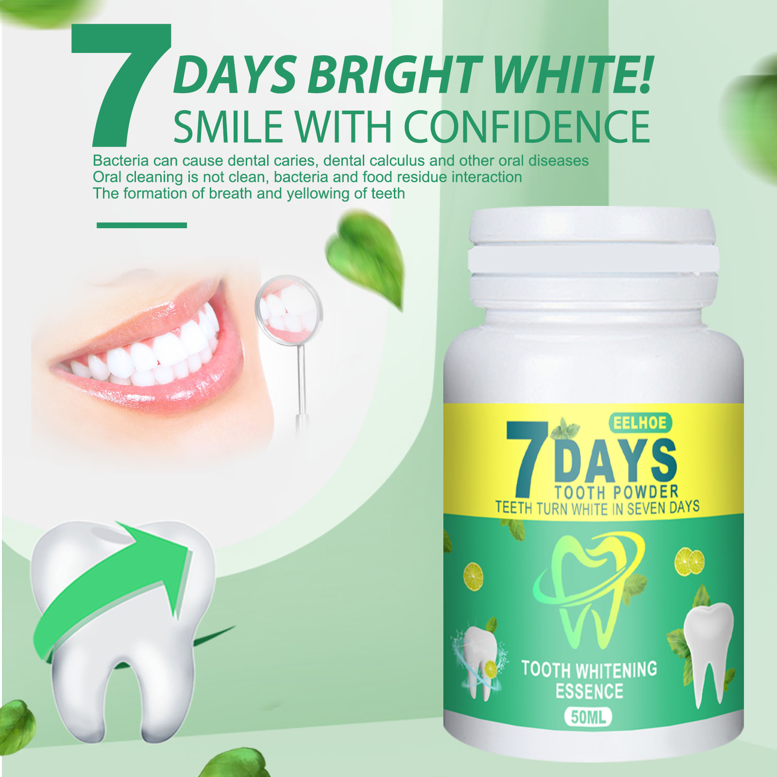 5 Days Whitening Tooth Powder  - Teeth Whitening Near Me 评论和价格